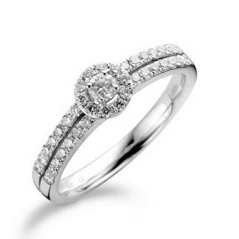Bagues 4 - Or blanc 18 cts | K-Collection Athena