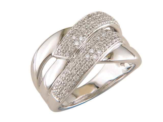 Bagues 4 - Or blanc 18 cts | K-Collection Athena