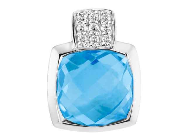 Pendentif - Or blanc 18 cts | K-Collection Athena