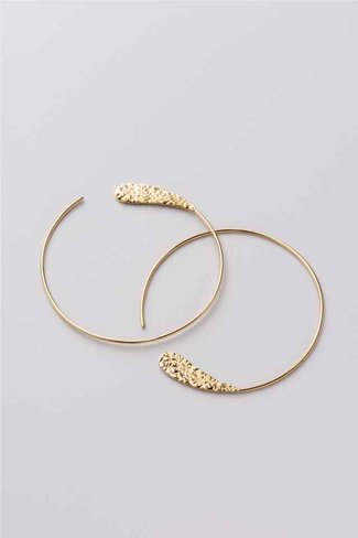 K-Créations - Or jaune 18 cts | Boucle d'oreille