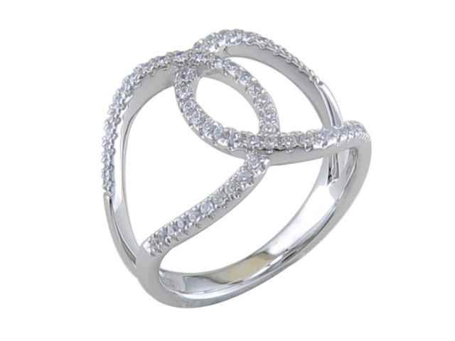 Bagues 4 - Or blanc 18 cts | K-Collection Athena