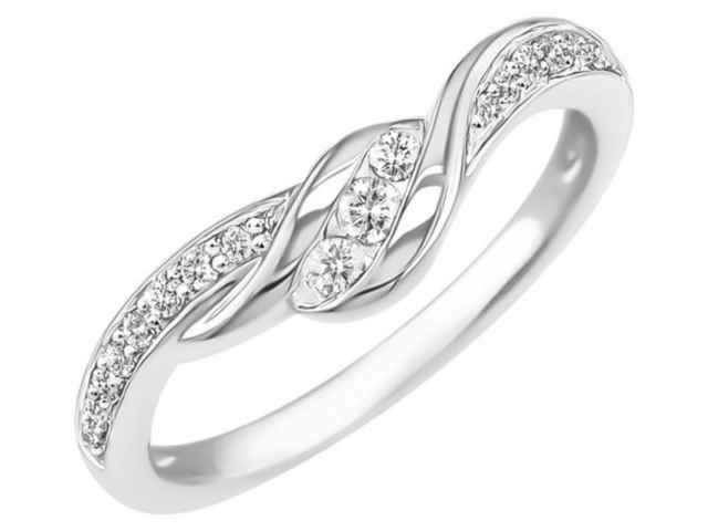 Bagues 1 - Or blanc 18 cts