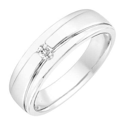 Bagues 1 - Or blanc 18 cts | K-Collection