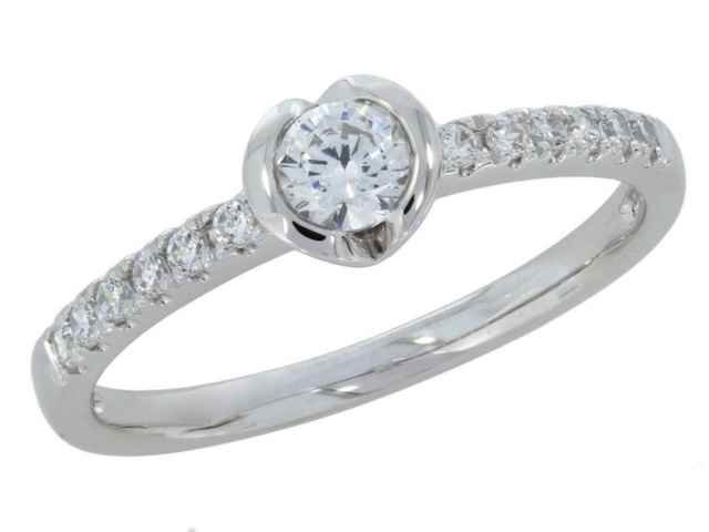 Bagues 1 - Or blanc 18 cts | K-Collection