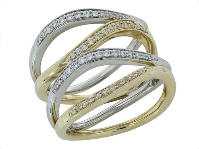 Bagues 1 - Or bicolore 18 cts | K-Collection