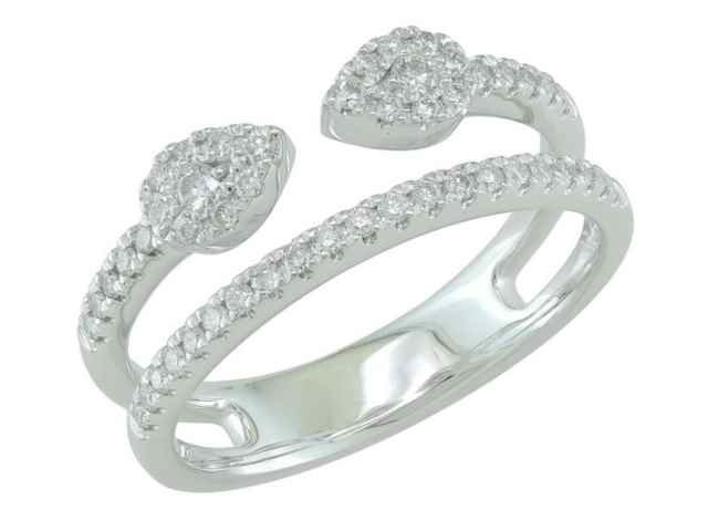 Bagues 1 - Or blanc 18 cts | K-Collection