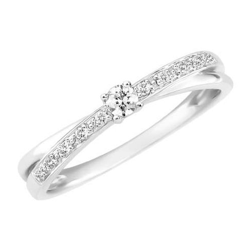 Bagues 1 - Or blanc 18 cts | K-Collection