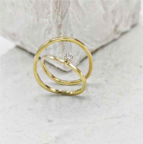 Améthys - Or jaune 18 cts