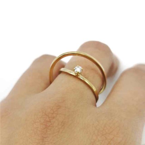 Améthys - Or jaune 18 cts