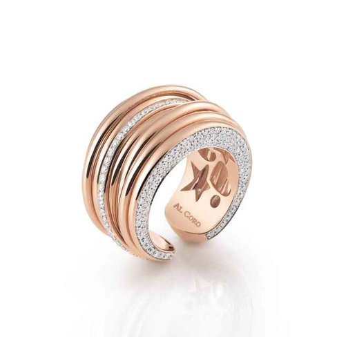 Bagues 1 - Or Rose 18 cts | Al Coro