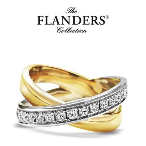 Bagues 1 - Or blanc 18 cts | Flanders