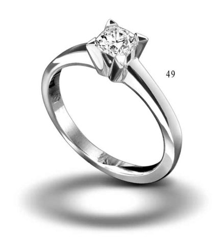 Bagues 1 - Or blanc 18 cts | Flanders