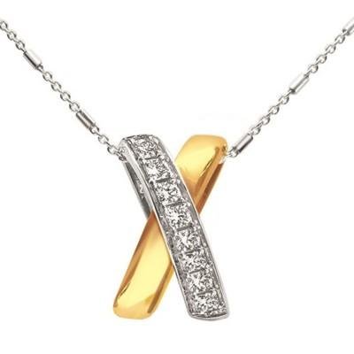 Pendentif - Or bicolore 18 cts | Flanders