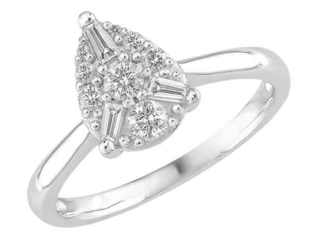 Bagues 1 - Or blanc 18 cts | K-Collection