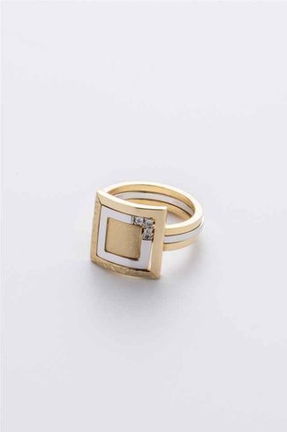 K-Créations - Or bicolore 18 cts | Bague
